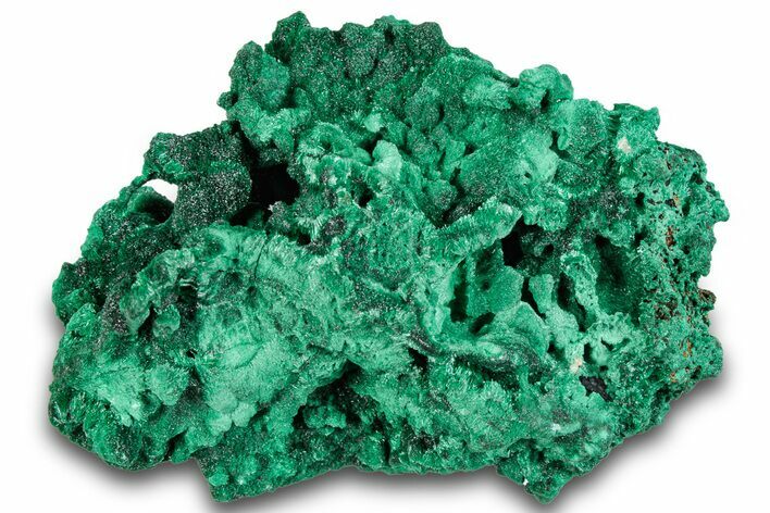 Silky Fibrous Malachite Cluster - DR Congo #294670